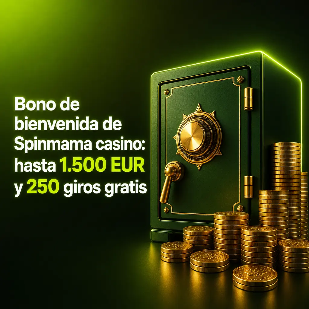 Bono de bienvenida de Spinmama casino