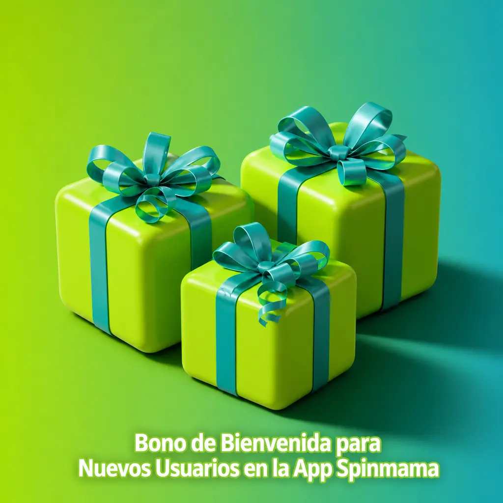 Bono de bienvenida para nuevos usuarios en la app Spinmama
