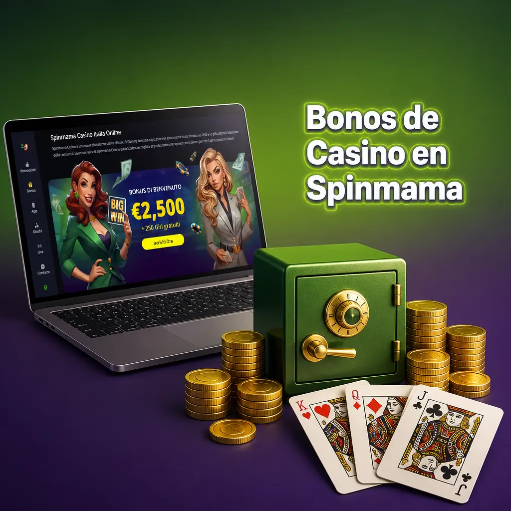 Bonos de casino disponibles en Spinmama