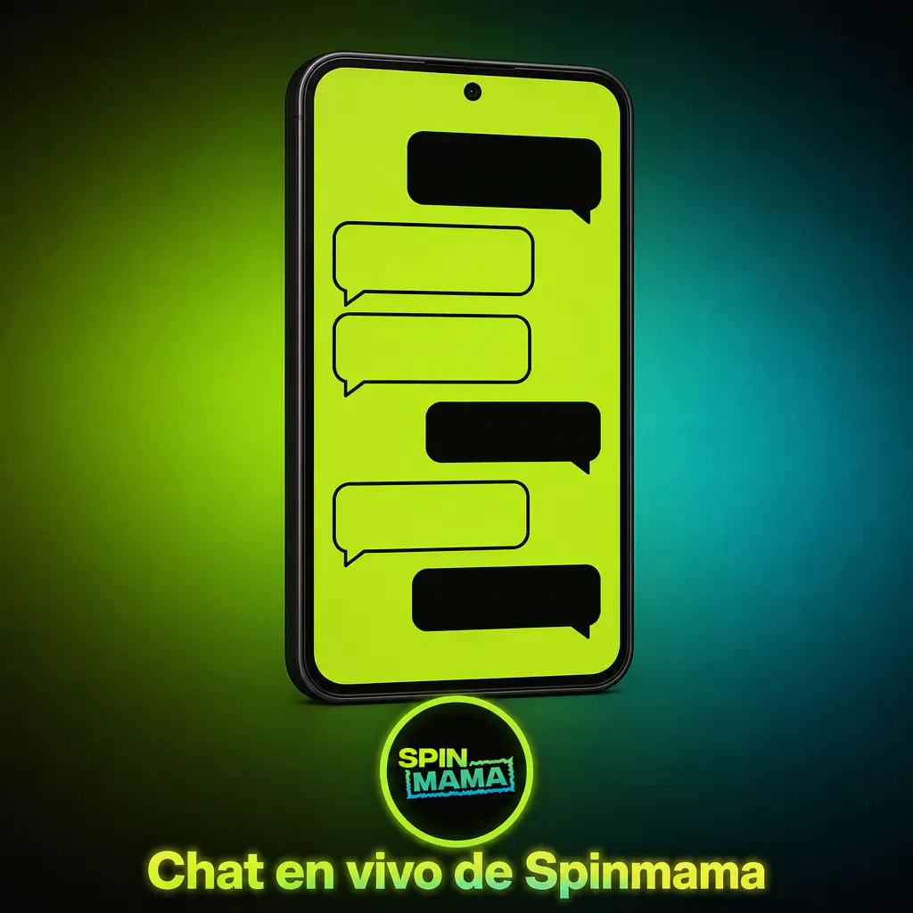 Chat en vivo de Spinmama en la plataforma