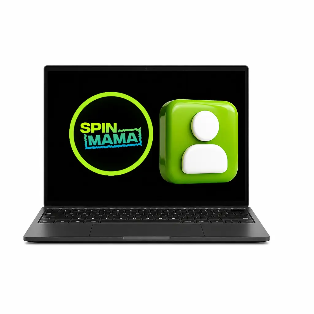 Pantalla de inicio de sesión de Spinmama