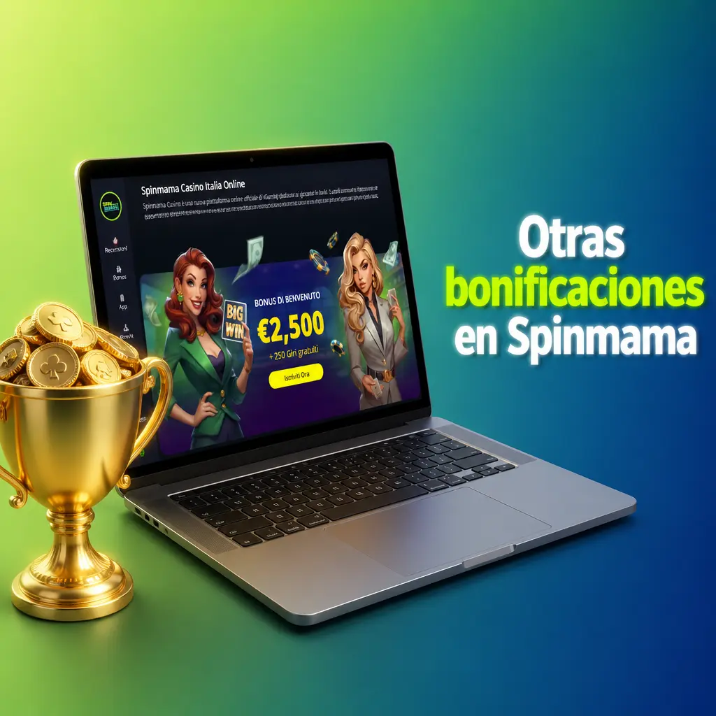 Bonificaciones y promociones de Spinmama