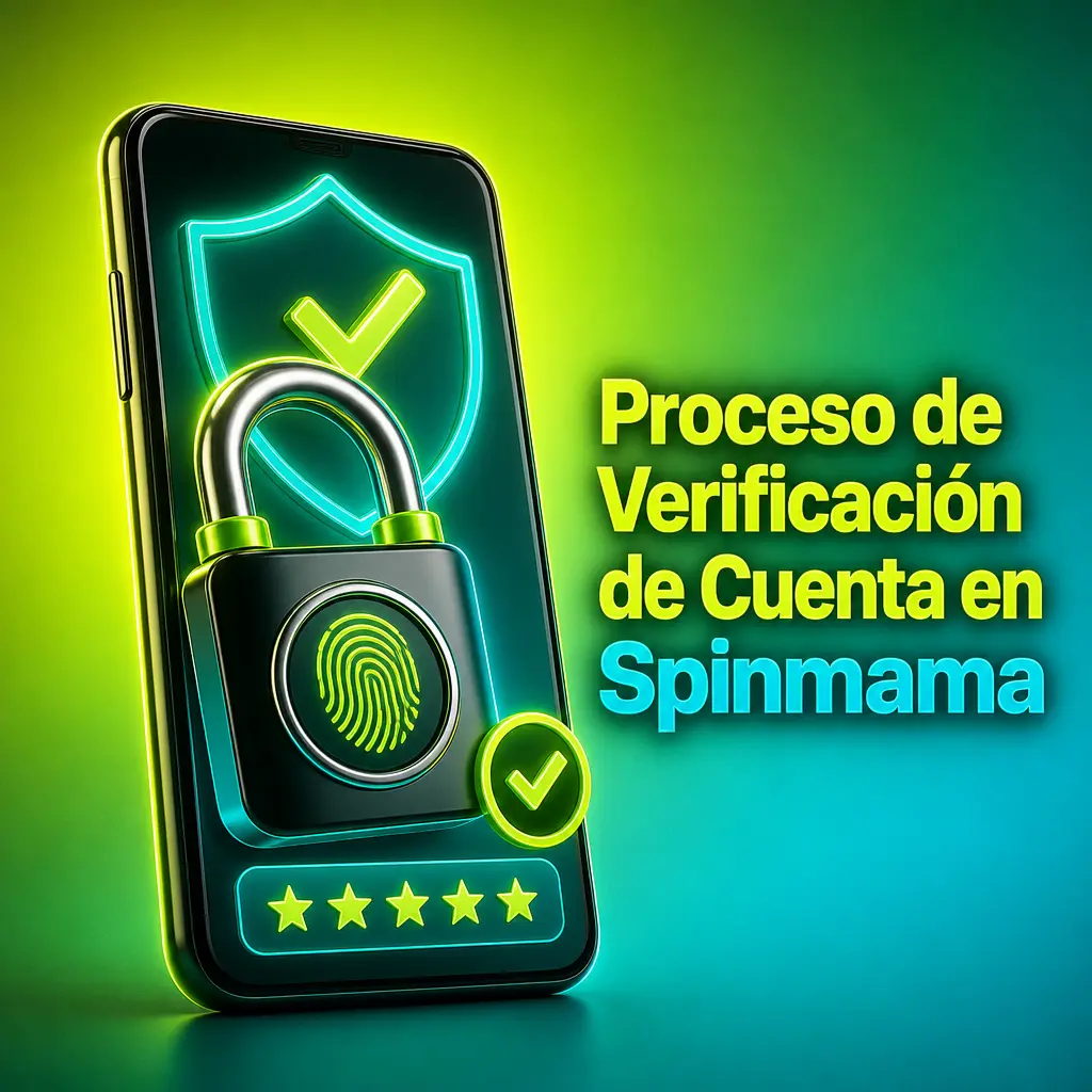 Proceso de verificación de cuenta en Spinmama