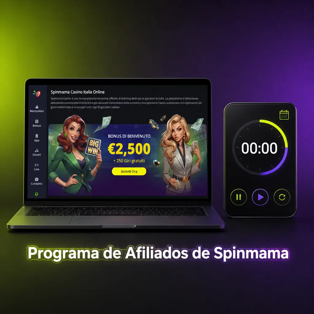Programa de afiliados de Spinmama