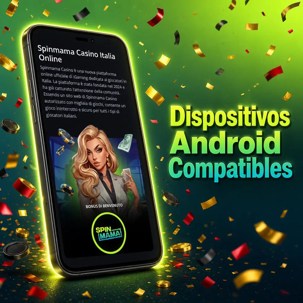 Dispositivos Android compatibles con Spinmama