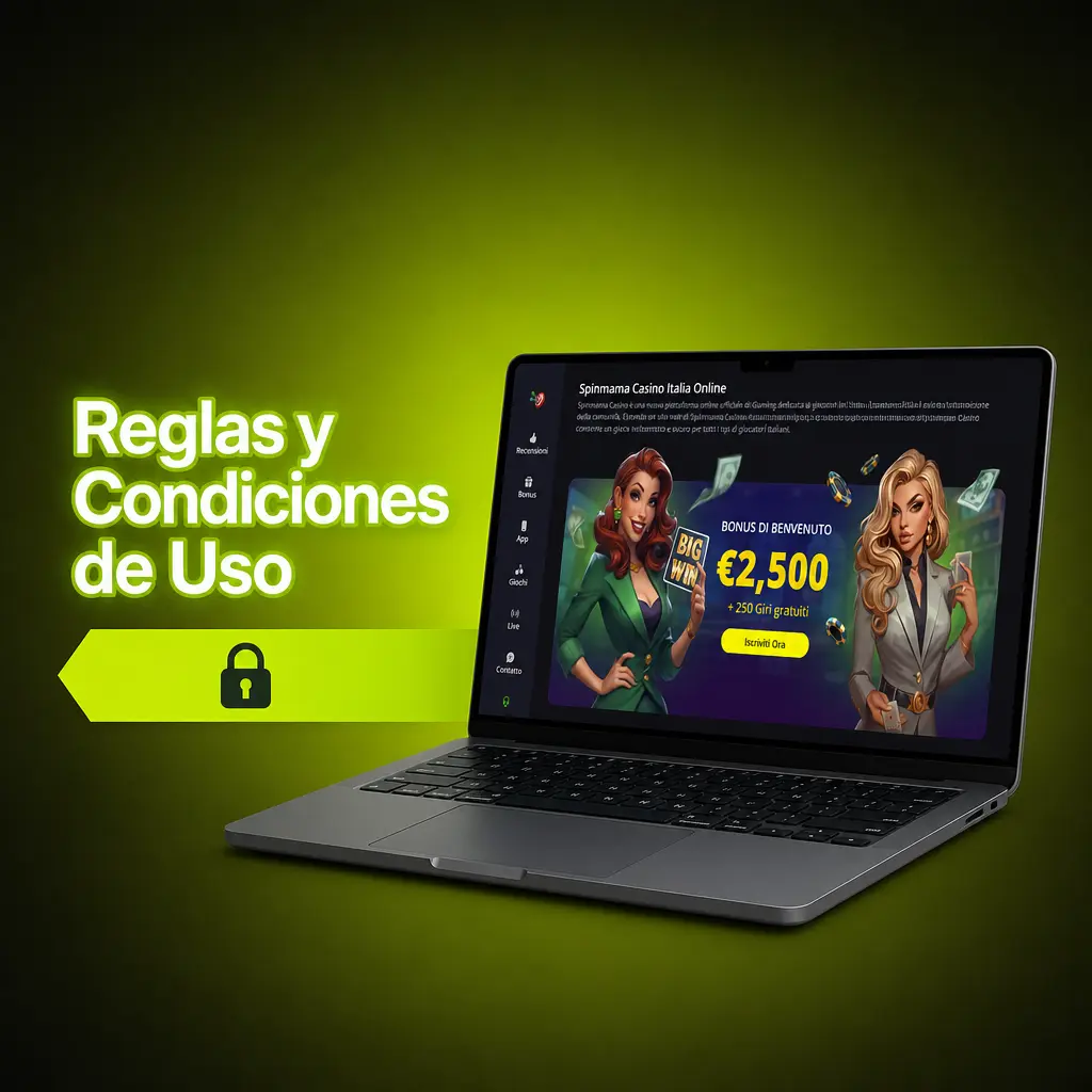 Reglas y condiciones de uso del sitio