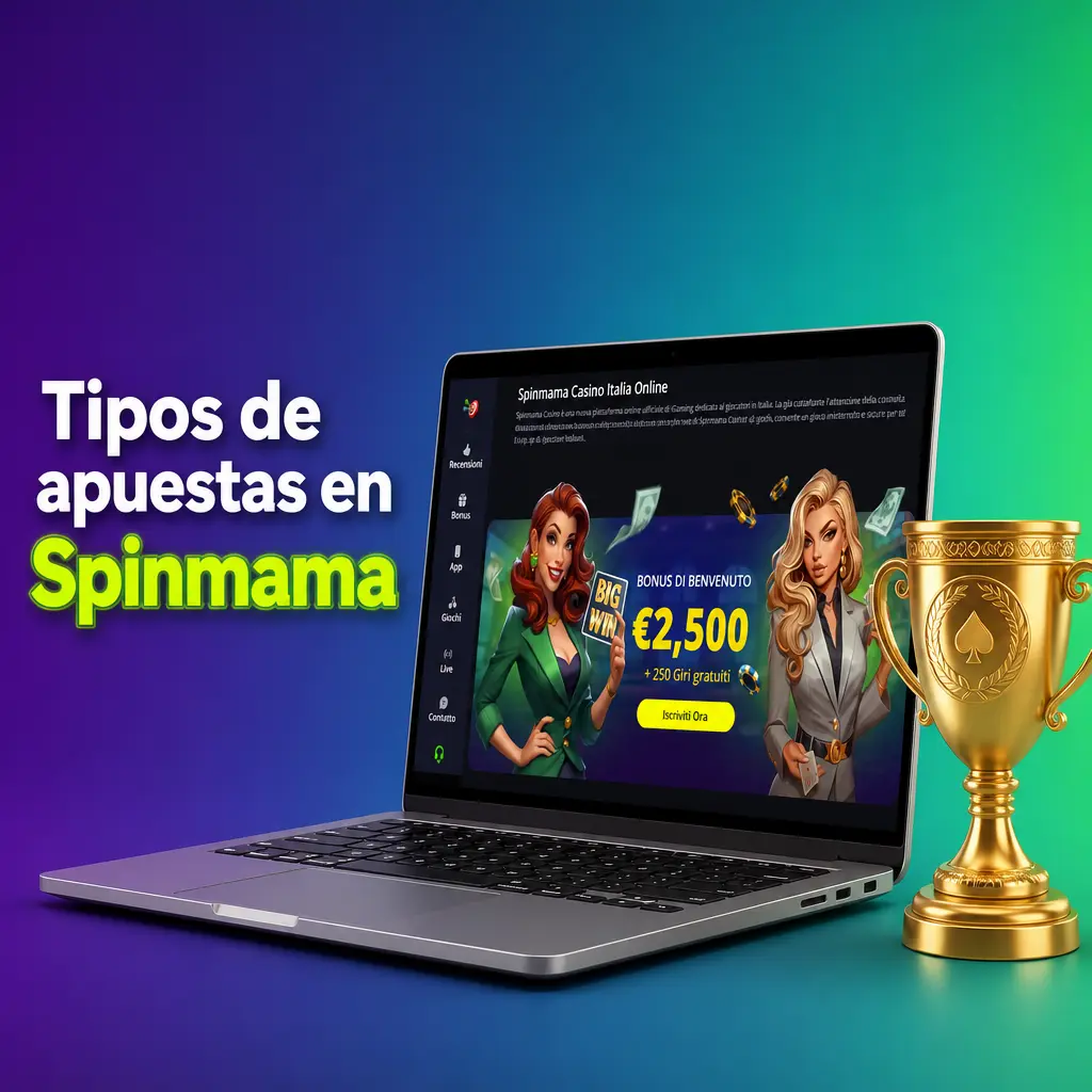 Tipos de apuestas disponibles en Spinmama
