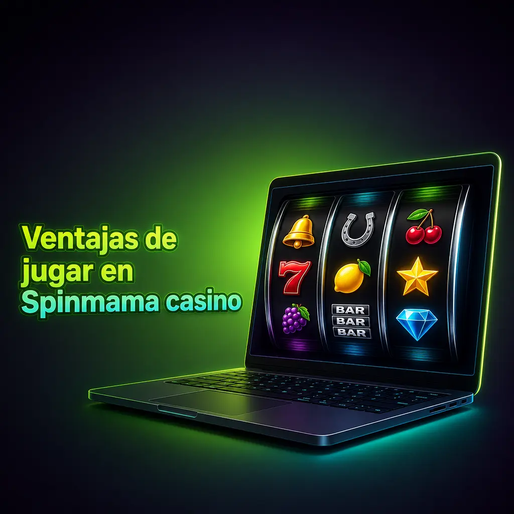 Jugador usando la app de Spinmama casino